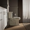 KOHLER K-4775-96 Brevia Round Toilet Seat with Quick-Release Hinges And