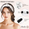obeoby Headband for Women, Bride Knotted Headband Wide Hairband with