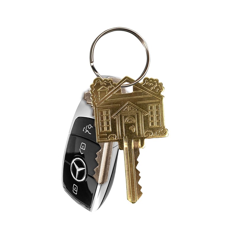 Lucky Line Brass House Key KW1/11 (B405K)