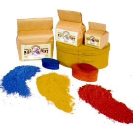 Old Fashioned Milk Paint Non-VOC Powder Paint, 1 Gallon, Salem Red