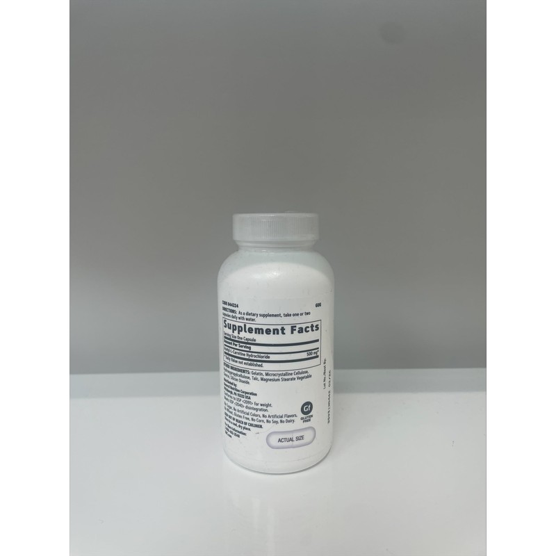 GNC Acetyl-L-Carnitine 500mg, Supports Positive Mood Balance, 60 Count