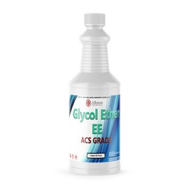 Glycol Ether EE ACS - 1 Quart Bottle - Ideal for Industrial Solvent Applications, coatings, and Chemical intermediates.