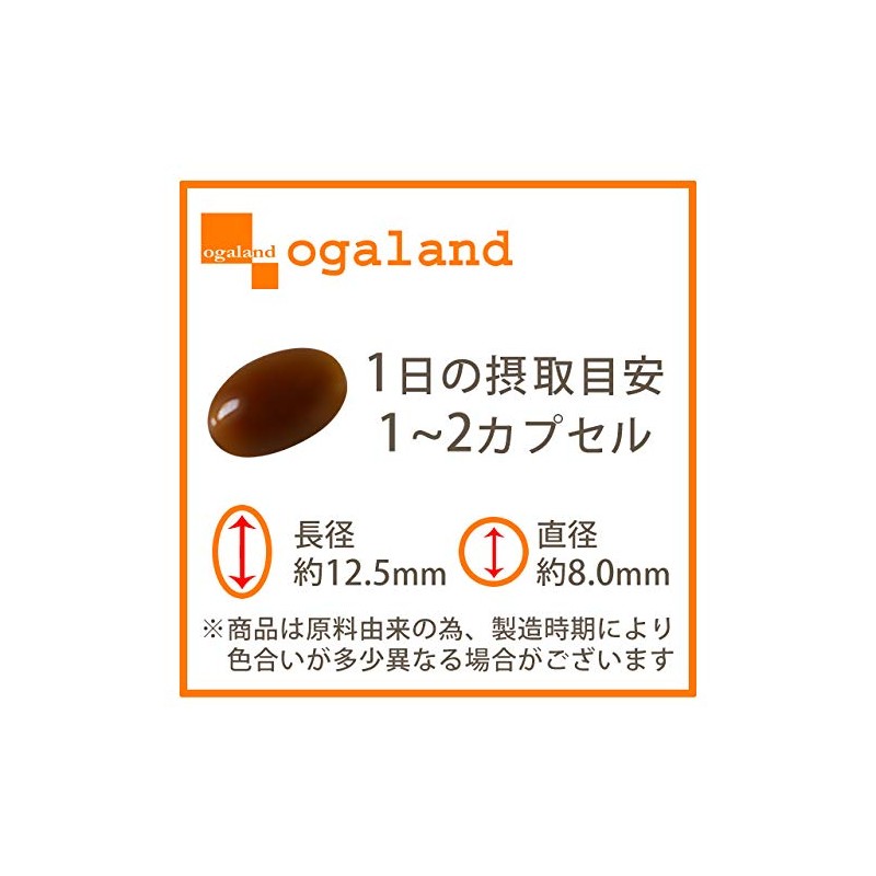 オーガランド (ogaland) ノコギリヤシ (30粒 / 約1ヶ月分) サプリ (ラウリル酸/リノール酸/オレイン酸) パンプキンシードオイル 長命草