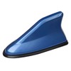 2 Pack Universal Shark Fin Car Roof Antennas with AM/FM