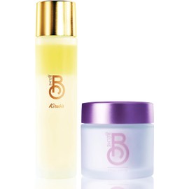 BELME Skin Care Set [Lotion 3.5 fl oz (95 ml) & Cream 1.5 oz (42 g) (For Sensitive Skin/Niacinamide/CICA/Ceramide/Bactiol)