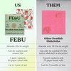 FEBU Swedish Dishcloths for Kitchen | 5 Pack Fruit Pattern