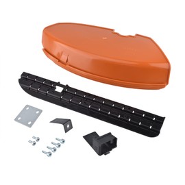Cancanle 420mm/260mm Trimmer Guard Skirt Backing Plate Screw Blade Kit for STIHL FS55 FS110 FS130 FS160 FS180 FS200 FS220 FS240 FS250 Replaces # 4119 007 1013
