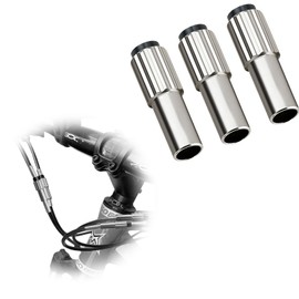 Set of 3 Inline Shift Cable Adjuster Adjustment Screws for Bicycle Brake Cable, Compatible with Shimano Shift Cable, Replacement Parts for Brake Cable Bicycle & Inline Brake Pad