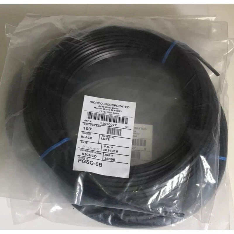 Richco PGSG-6B Edging - 100' L (30.48m) Grommet - Edging,