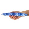 Toyland® 4" Fidget Worm Fidget Toy - Blue and White