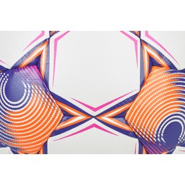 SELECT Numero 10 Turf Match Soccer Ball, White/Orange/Purple V25, Size 5