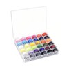 LWLWA Bobbins Sewing Machine 36 Pieces Sewing Machine Bobbins with