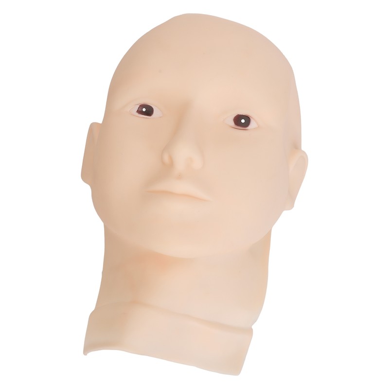 Lash Mannequin Head Safe Soft Silicone High Simulation Makeup Practice