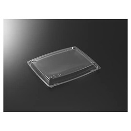 Chuo Kagaku 6528 Lid Food Pack, Disposable BCF Sea Sail, 20-17 Lids, 50 Pieces, Transparent, Approx. 1.0 x 6.4 x 7.8 inches (2.5 x 16.3 x 19.7 cm)