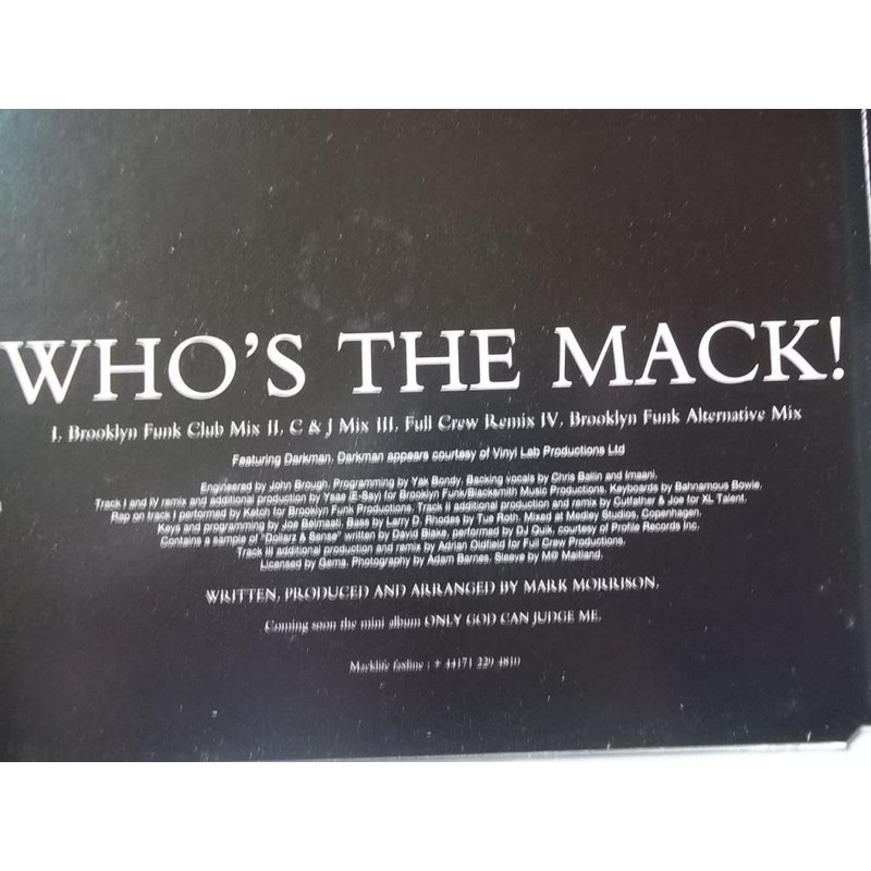 Whos the Mack [CD 2]