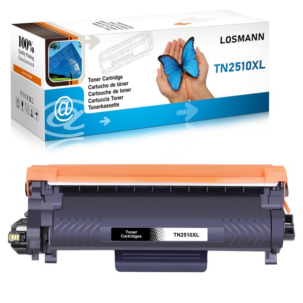 LOSMANN TN-2510XL Toner Compatible with Brother TN2510 XL for Brother