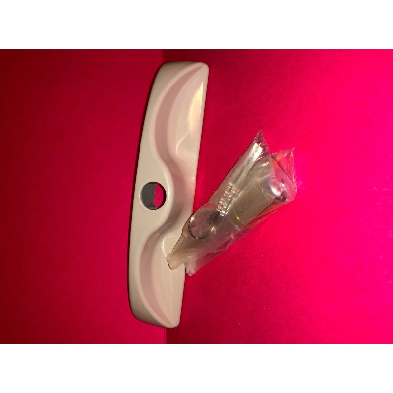 Milgard Sliding Door Exterior Key Lock Replacment Part Tan