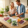 FUNFERY 100 PCS Precut Vacuum Sealer Bags for Food 11"x16"/8"x12"/6"x10"