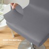 Gollense Bar Stool Covers Set of 4 Stretch Pub Counter