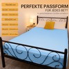 NatureMark Pack of 2 Jersey Fitted Sheets, 100% Cotton, Many