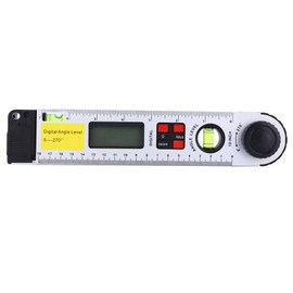0~270° Digital Infrared Protractor Electronic Level Inclinometer Angle Ruler 250mm