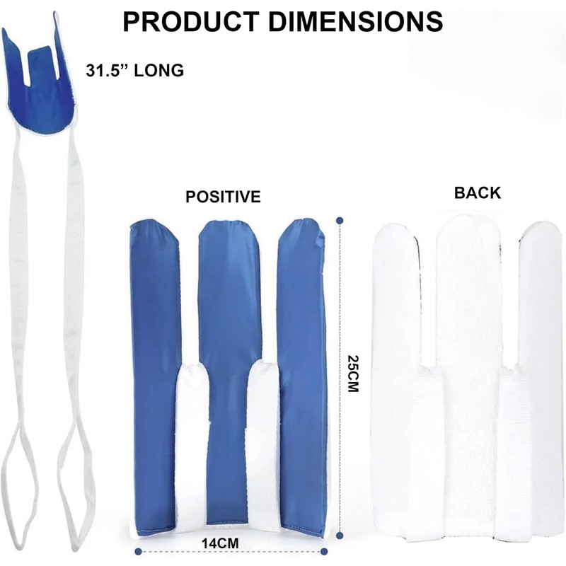 Three Finger Design Sock Aid Device for Seniors, Disabled, Pregnant