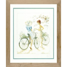 Lanarte Vervaco PN-0007949 | Bicycles Picture Counted Cross Stitch Kit | 49 x 39cm