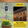 Hooks for Outdoor String Lights, 52 Pack Screw Hooks for