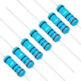 Chanzon 30pcs 2W 2.7Ω Ohm 2R7 Metal Film Fixed Resistor 0.01 ±1% Tolerance 2.7R MF Through Hole Resistors Current Limiting Rohs Certified Resistor