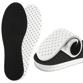 WLLHYF Memory Foam Shoe Insoles Breathable Anti Odour Inserts Soft Cut-to-Size Sports Insoles Shock Absorption Inserts Comfortable Replacement Insoles for Men Women (Men: UK 9-10(27cm))