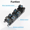 NLQR Left Front Door Window Switch Compatible with Land Rover