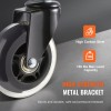 Heavy Duty 3 Inch Office Chair Wheels Polyurethane Swivel Caster
