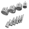 10PCS Diamond Drill Bit Diamond Hole Saw for Glass Tile