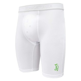 Kookaburra KB Compression Lite Shorts, XX-Large White