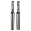 sourcing map 2pcs SDS Max Ground Rod Driver 23/64" for