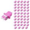 GwliUni 50Pcs LC to LC Multi-Mode Couplers OM3 OM4, Duplex