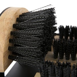 Rhino Bilt Boot Scraper, Outdoor Shoe Scrubber Cleaner, Heavy Duty Boot Brush, Extra Wide