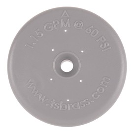 T&S Brass B-0107 Spray Valve Spray Face, Gray, Pack of 1