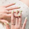 Dashing Diva Magic Press Nail Tips Regular Round, Joy Green, 1 Piece / 데싱디바 매직프레스 네일팁 레귤러 라운드, 조이그린, 1개