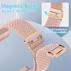 RanBluu 22 mm 20 mm Nylon Strap, Braided Replacement Strap,