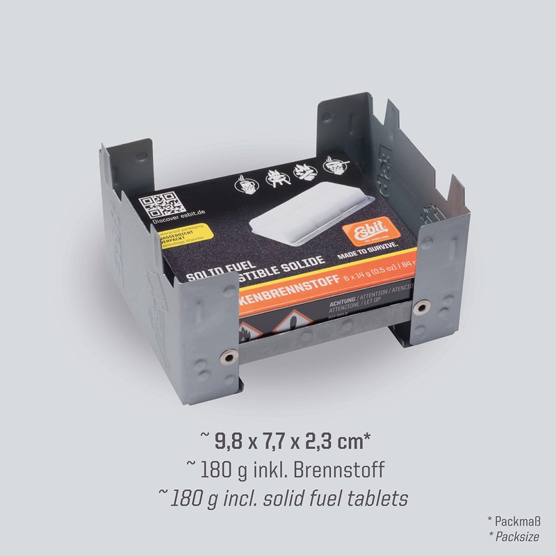 Esbit Pocket Stove - Made in Germany