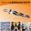 1"Reamer Drill Bit for Metal, M2 HSS Taper Reamer for