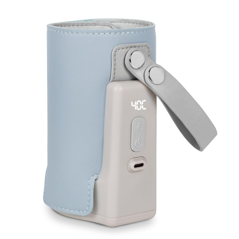 LIONELO Thermup Go Plus Portable Baby Bottle Warmer, Keeps Liquids