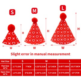 Pai Sence 12 Pcs Mini Party Hats for Kid Stuffed Toys Colorful Felt Party Hats with Pom Poms Tiny Cone Birthday DIY Hat S