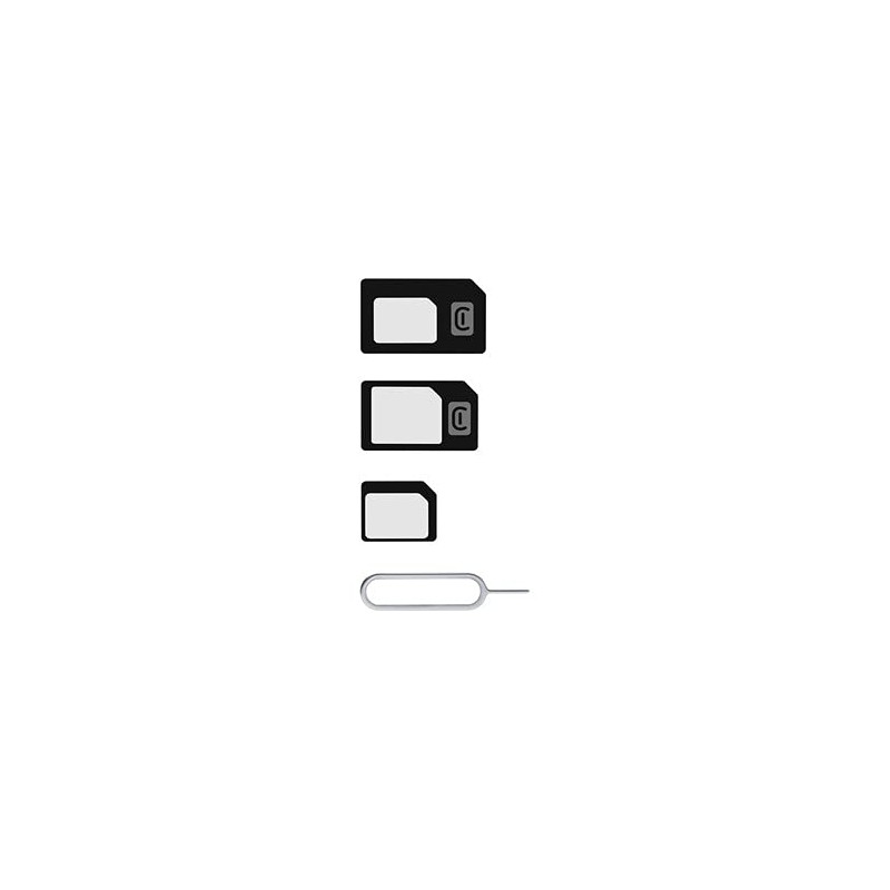 Cellular Line UNIVERSALSIMADAPT Universal SIM Adaptor Kit for Apple