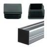 End Caps Cover Caps 40 x 40 mm Pack of