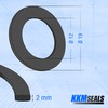 KKMSEALS EPDM Sealing Rings 1/2 Inch - Rubber Rings Seal
