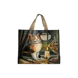 DV Fashions Puckator Lisa Parker Adventure Awaits Shopping Bag Cat
