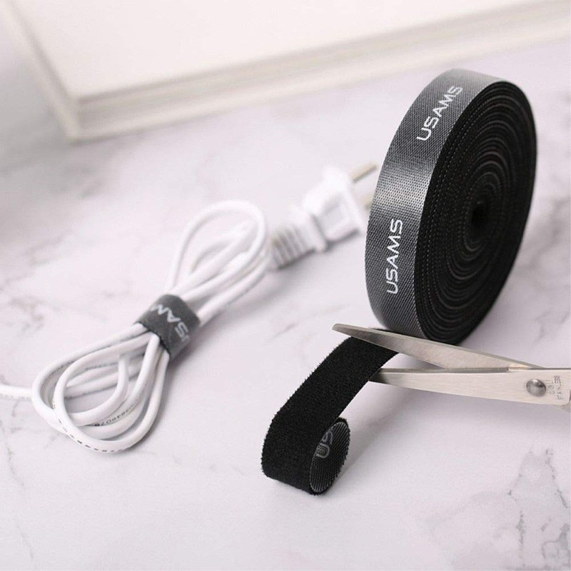 DFV mobile - Magic Sticker Fastener Tape Nylon Cable Organizer,