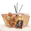 ELFSELPREE Hyacinth Open Weave Home Basket for Bedroom, Small Baskets